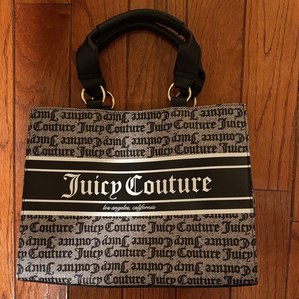 Juicy Couture Monochrome Logo Tote